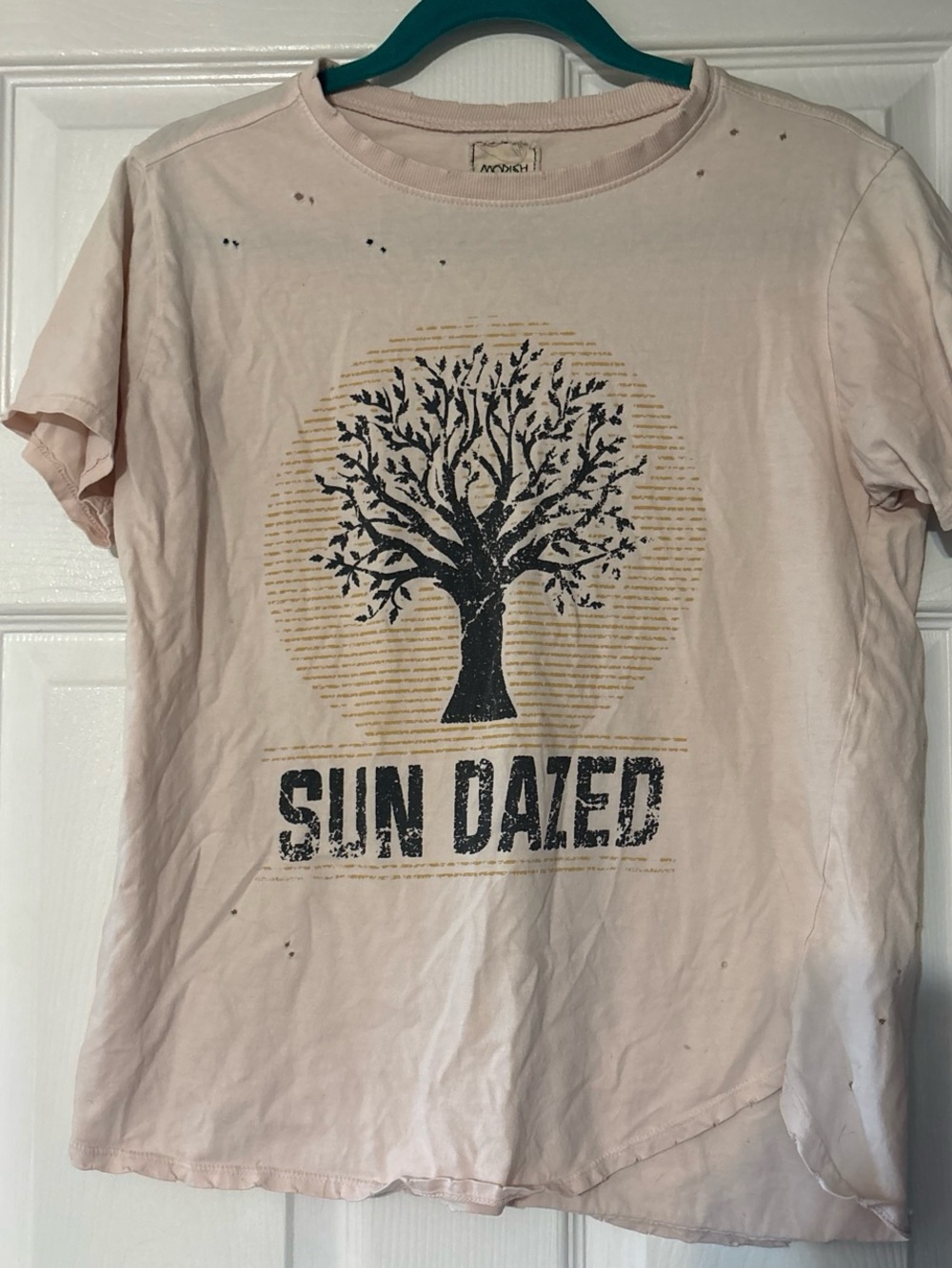 Sun Dazed Women’s Short Sleeve Tee - Light Pink